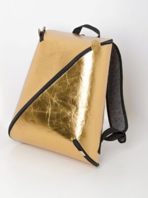 Paper backpack Transformer Shine Gold