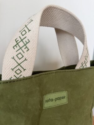 Miesto rankinė „Ethno Tote Olive“